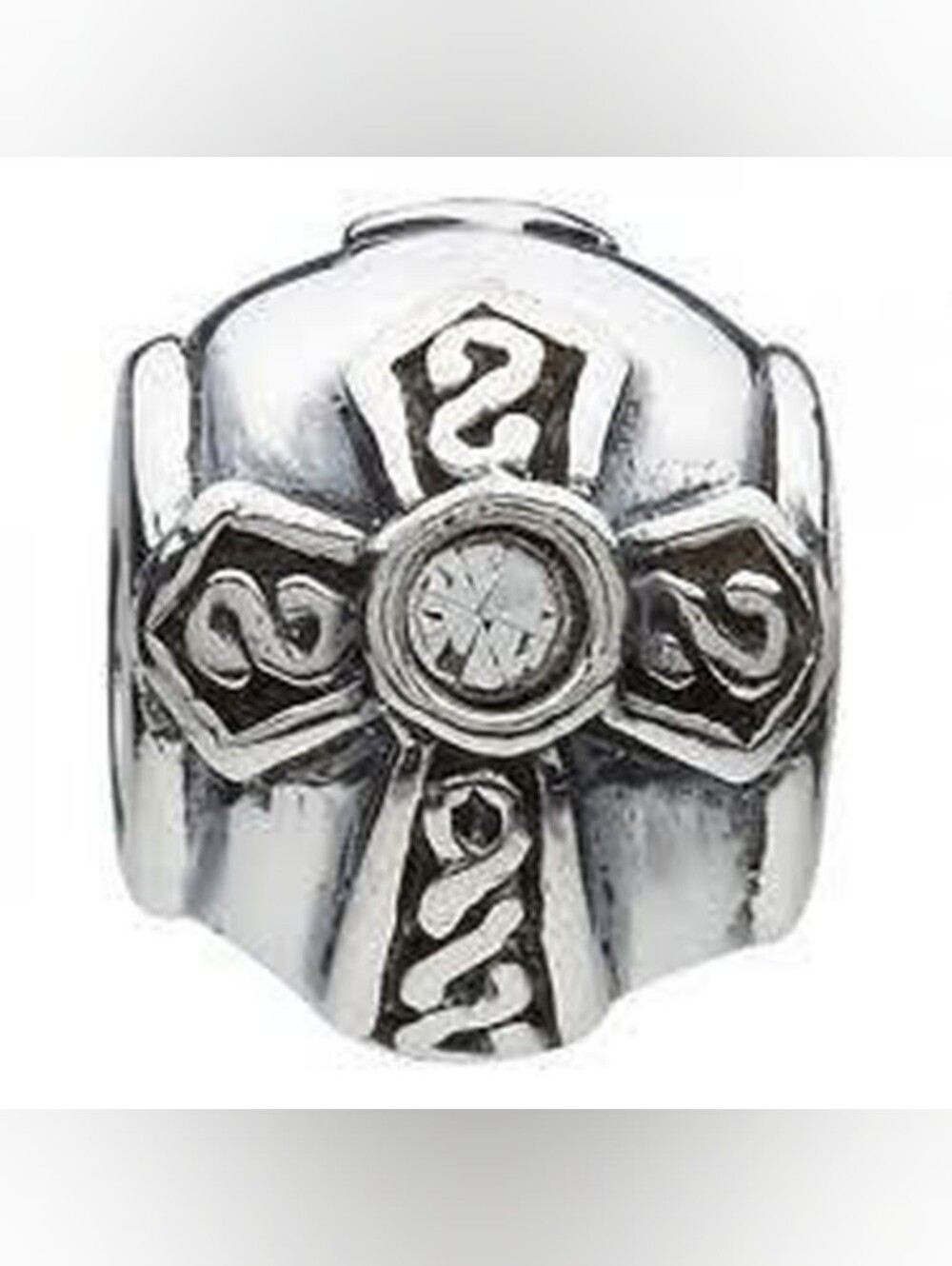 Authentic CHAMILIA Sterling Silver Cross Pandora Bracelet Charm